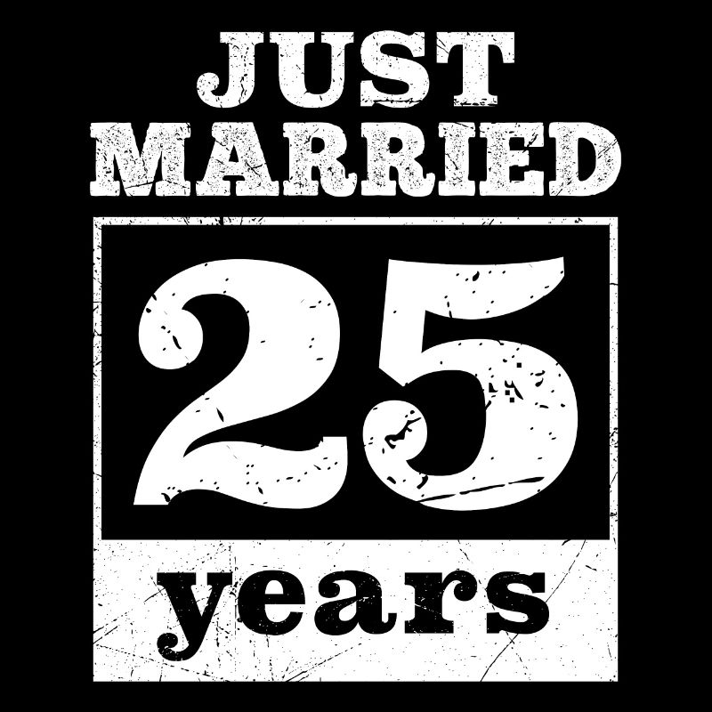 Just married 25 years Silver Wedding