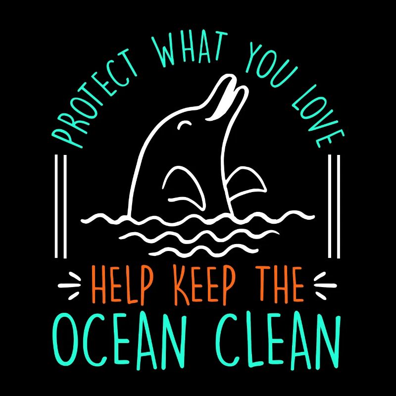 Keep it Clean Save the Ocean Species Protection Environment