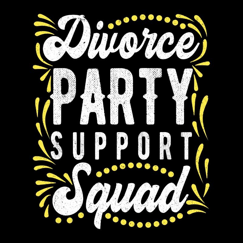 Divorce Party Man Happy Divorced