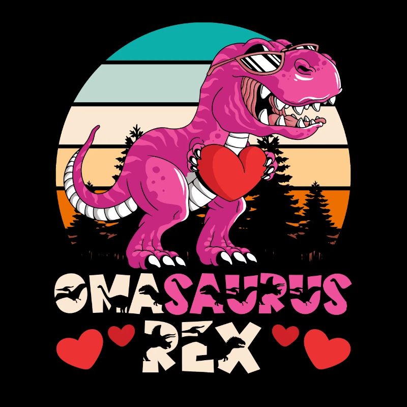 Omasaurus Muttertag Grandma Mama Tag Oma