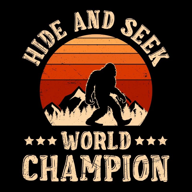 Champion du monde de cache-cache Randonnée dans de drôles de montagnes