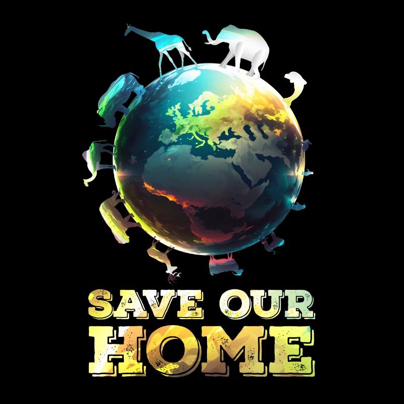 Save our home Planet Save the Earth Nature Conservation