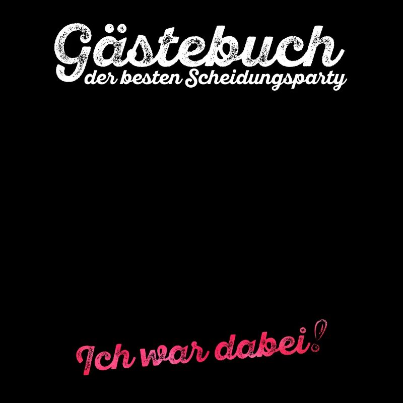 Scheidungsparty Gästebuch Ich war dabei Scheidung