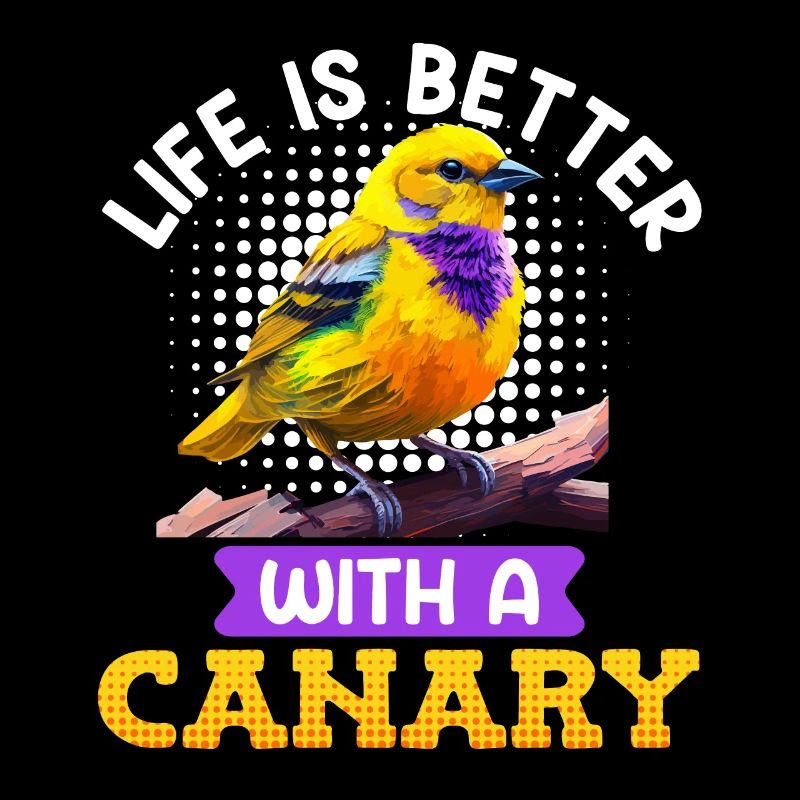 Life is better with a Canary Voliere Vögel
