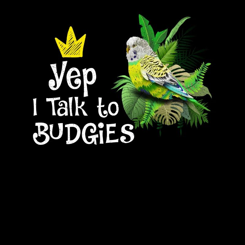 Piepmatz Oui, je parle aux perruches de Budgie