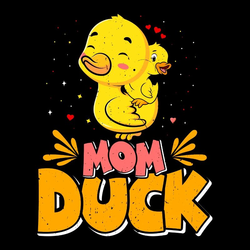 Maman Canard Duck Duck Holder Duck Lover Dames