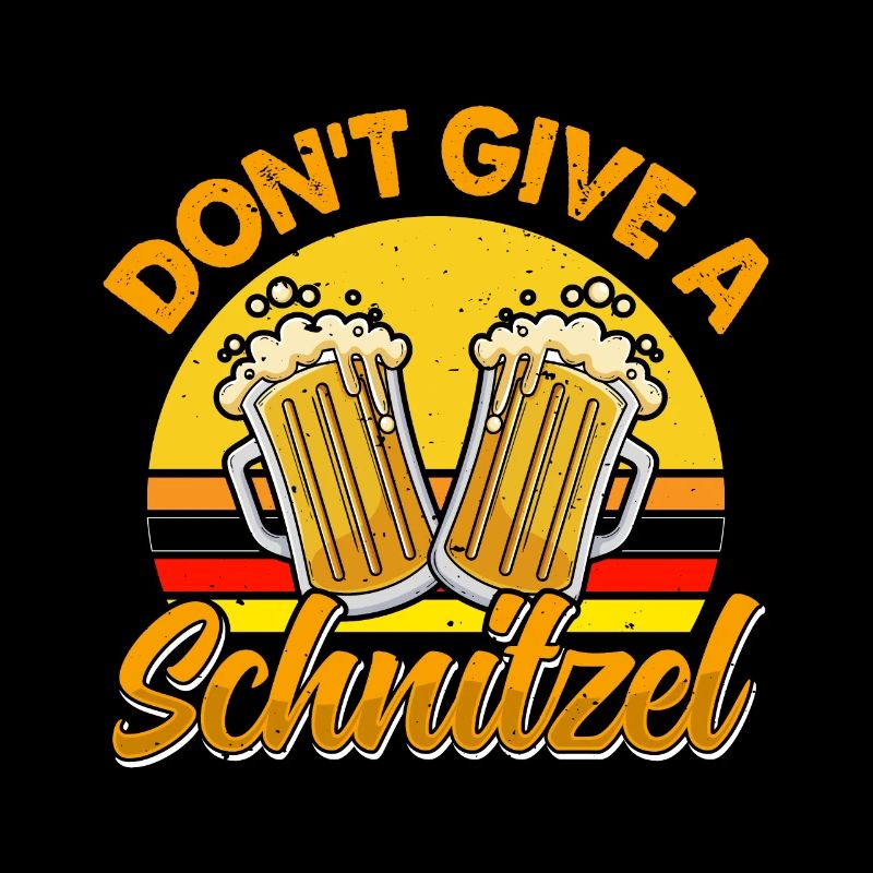Deutsches Essen Don't Give a Schnitzel Bierfan