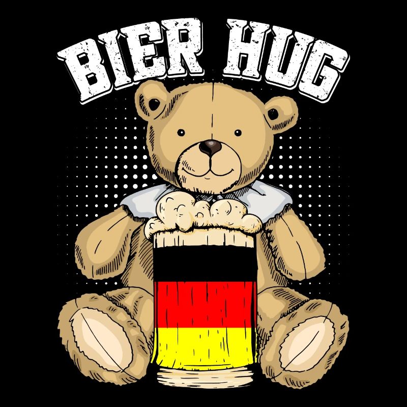 Bier Hug Deutschland Bierliebhaber Teddybär