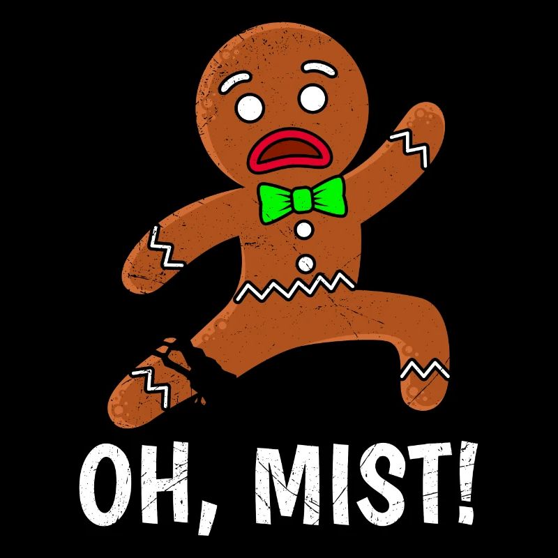 Lebkuchenmann Oh, Mist! Backliebhaber Backfans