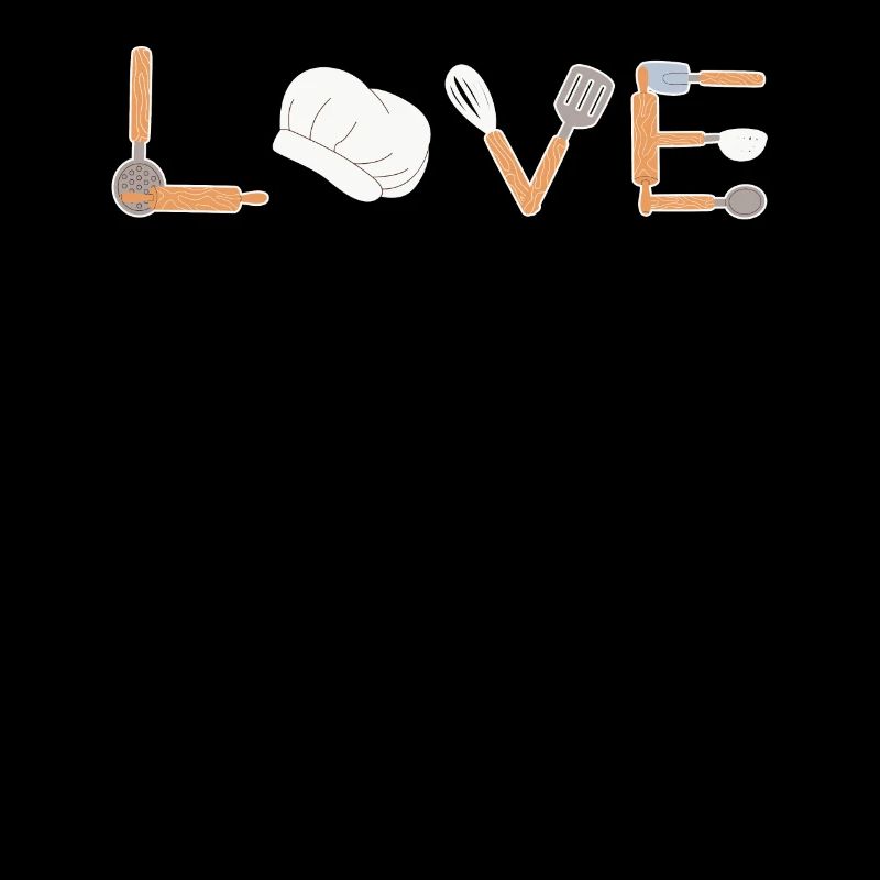 Baking Love LOVE Confectionery Baking Dough Confectioner