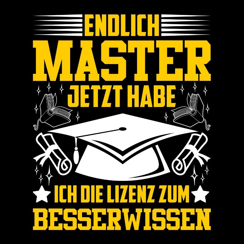 Finally Master Have the license to know better