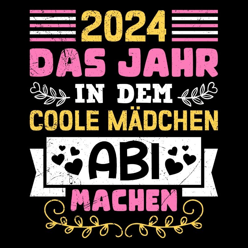 2024 Das Jahr in dem Coole Mädchen Abitur Machen