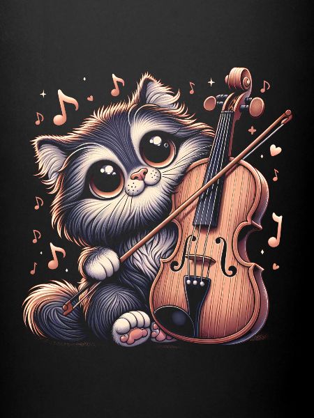 Violons chat