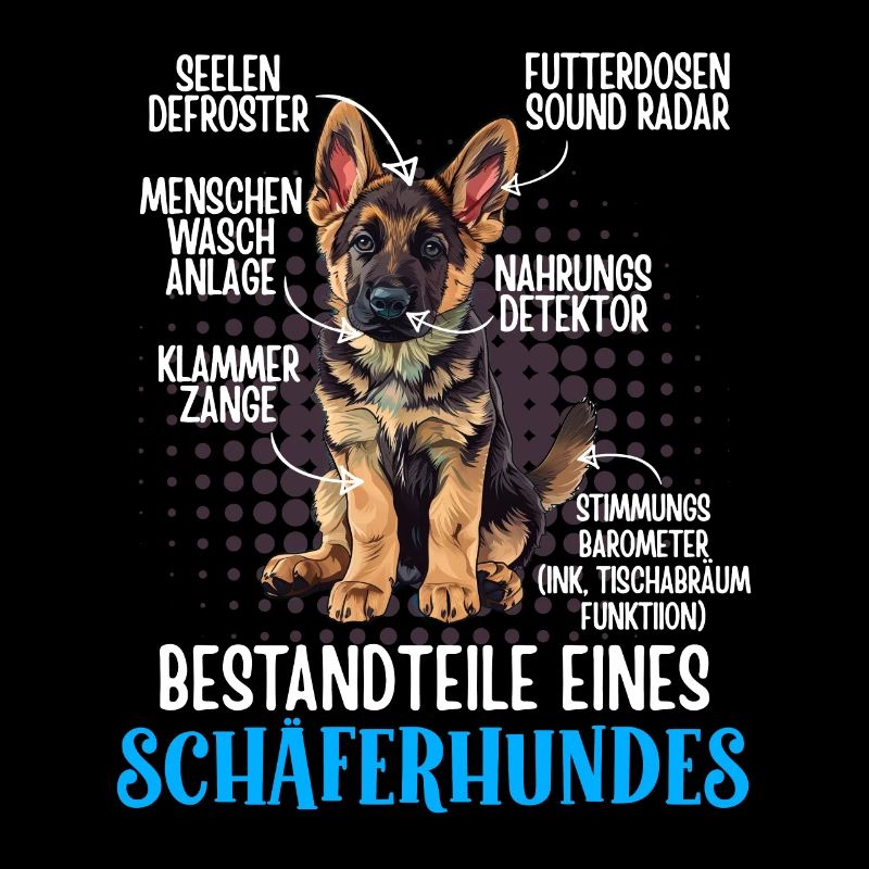 Deutscher Schäferhund BESTANDTEILE EINES