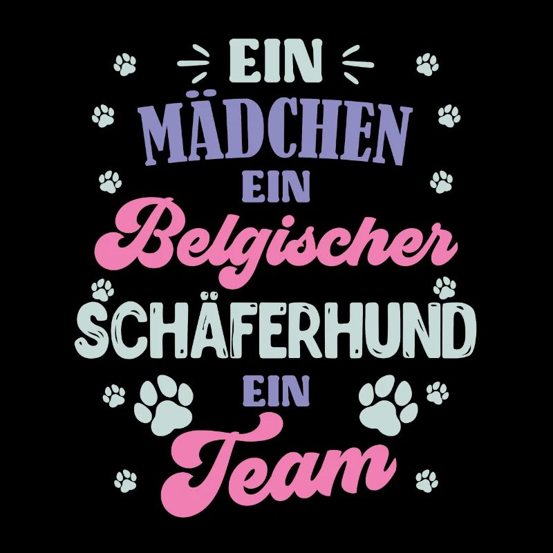 Malinois EIN MÄDCHEN EIN BELGISCHER SCHÄFERHUND