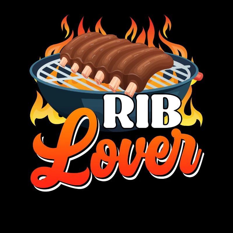 Meat Lovers RIB LOVER BBQ Funny