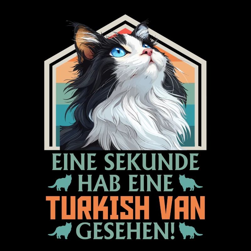 Turkish Van EINE SEKUNDE HAB EINE TURKISH VAN