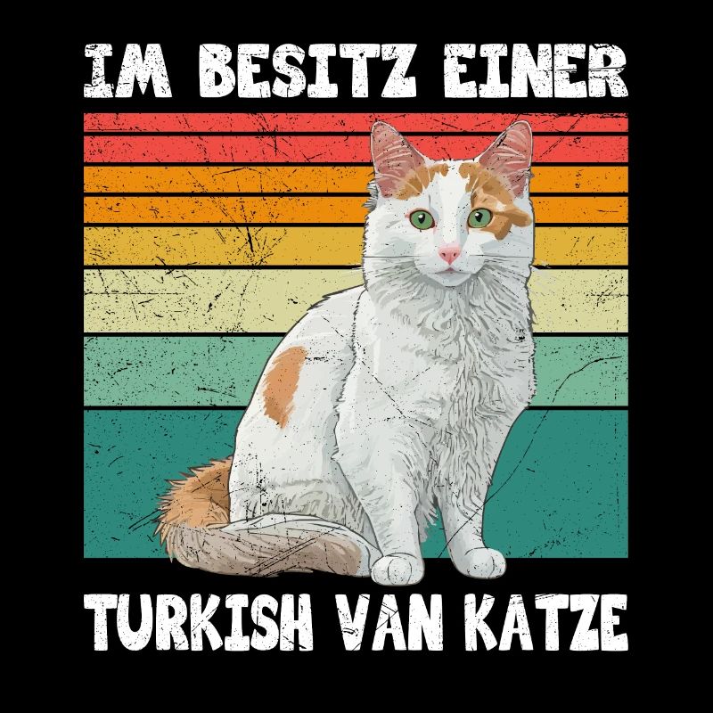 Katzenbesitzer IM BESITZ EINER TURKISH VAN KATZE