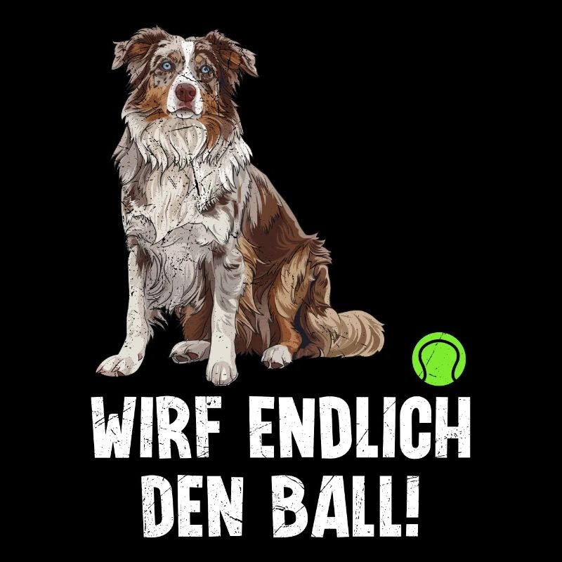 Australian Shepherd WIRF ENDLICH DEN BALL!