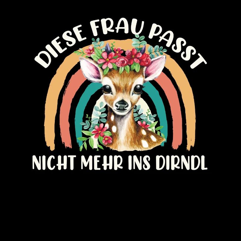 Dirndl Substitut CETTE FEMME NE RENTRE PLUS DANS LE