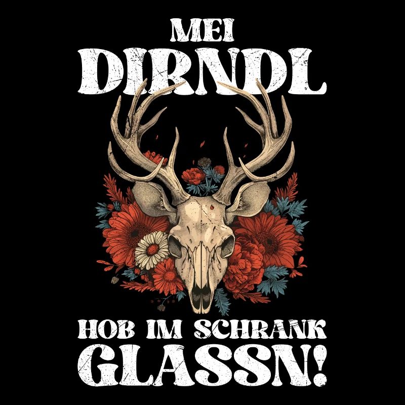 J’ai soulevé mon dirndl dans le placard mesdames