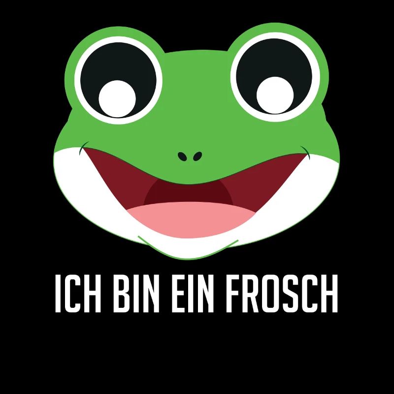Froschkostüm ICH BIN EIN FROSCH Karneval
