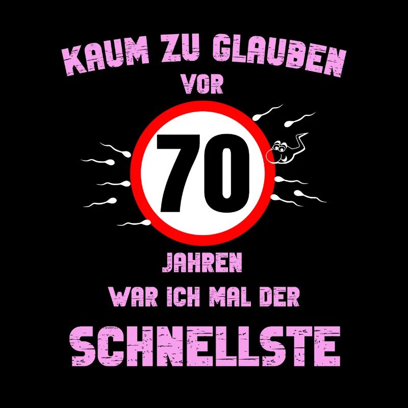 70 runder Geburtstag Geschenk Party Spruch Idee
