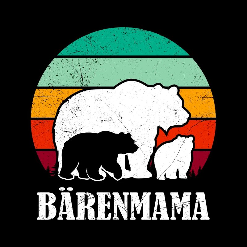 Werdende Mutter BÄRENMAMA Bald Mama Lustiges