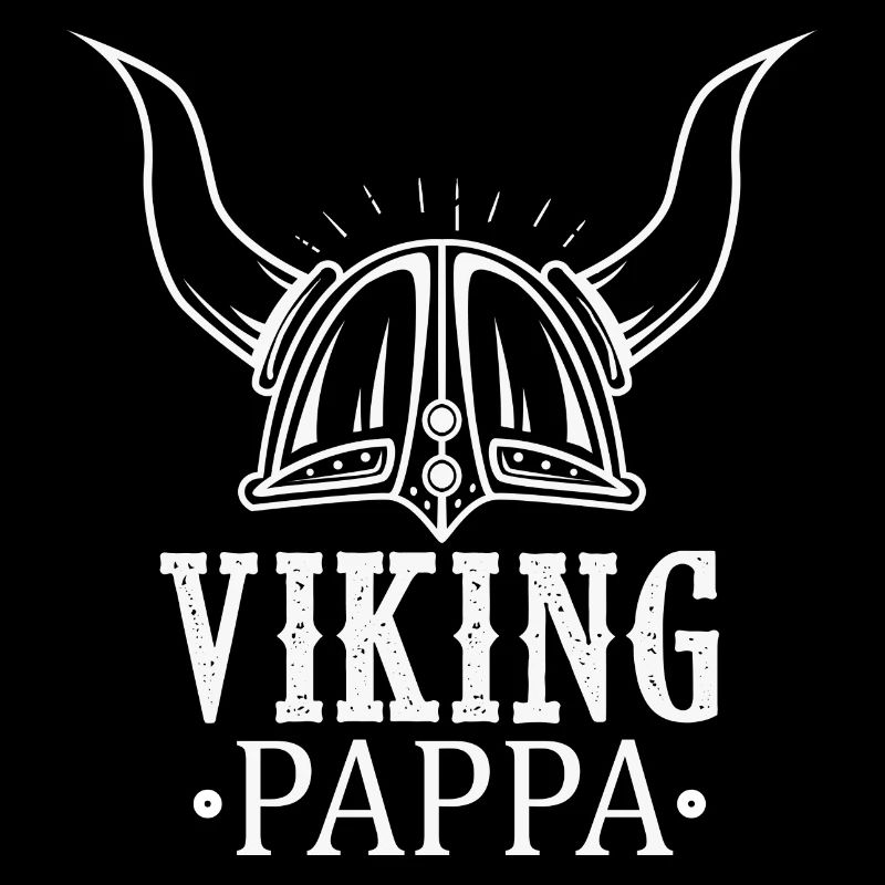 Wikinger Pappa Humor Papa Wikinger Skandinavien