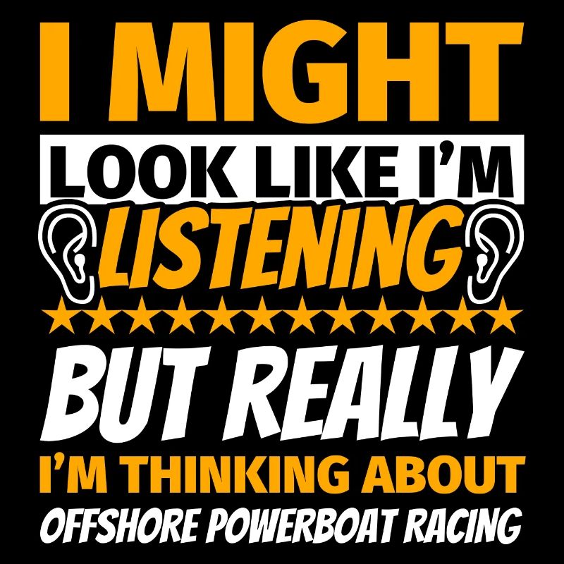 Offshore Powerboat Racing Fun Gift