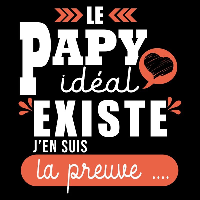 Cadeau papy idéal fête papi T shirt papy cadeau