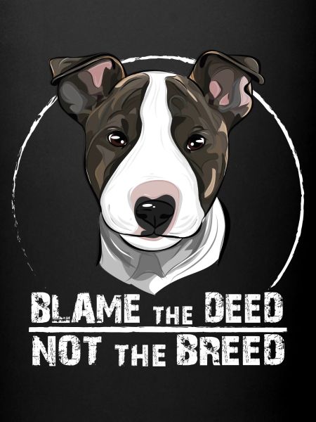 Bullterrier blâmer l'acte