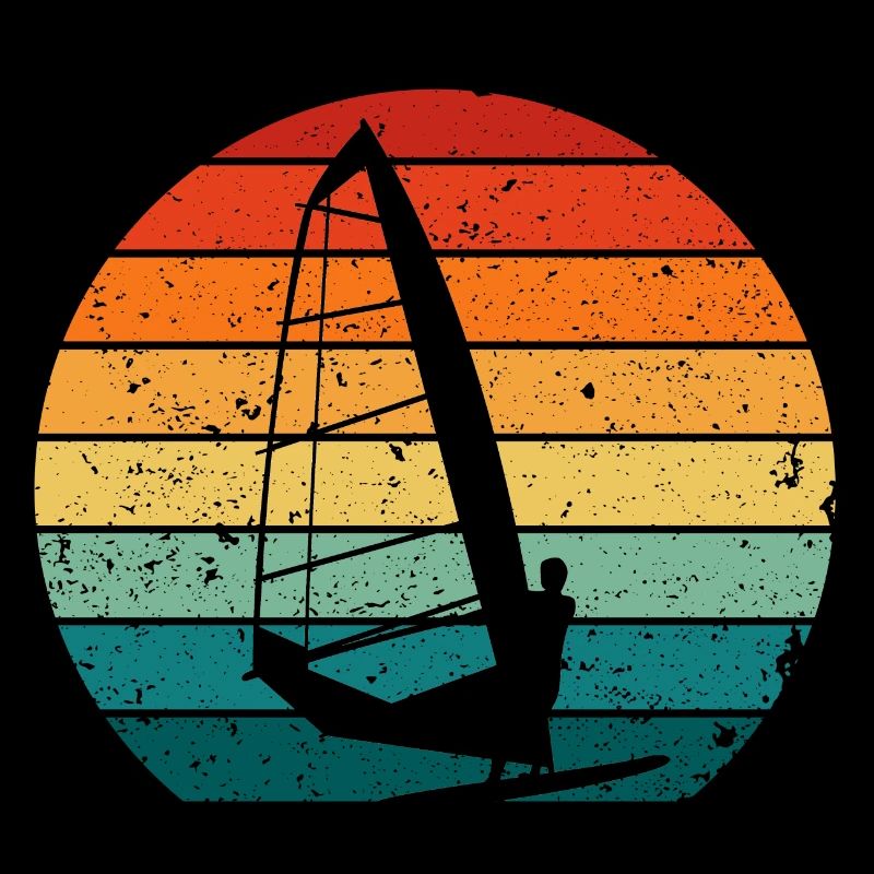 Planche à voile Planche à voile Vagues Eau de vent