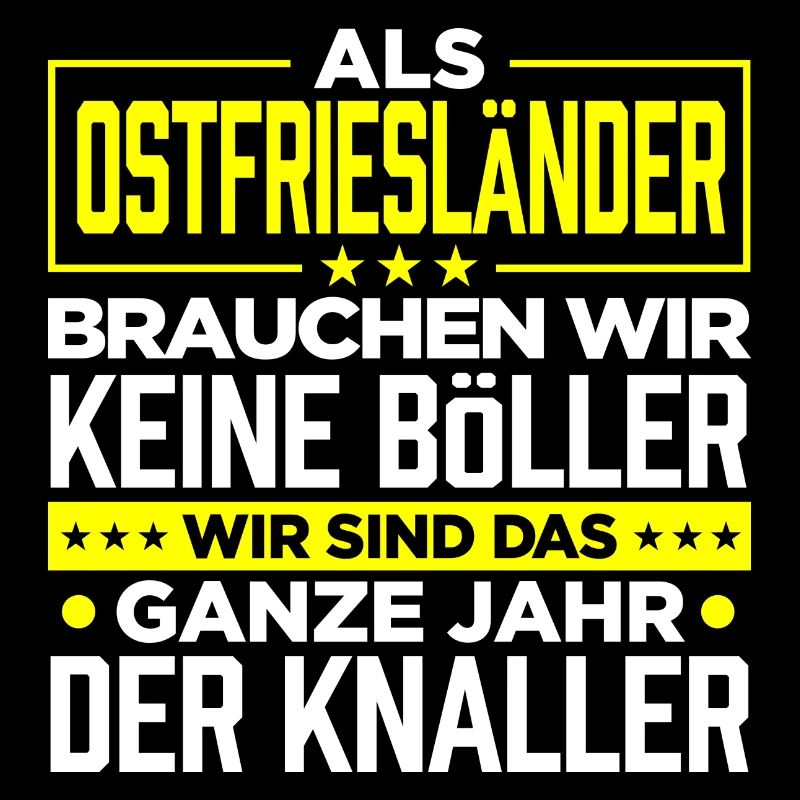 OSTFRIESLÄNDER - Böller