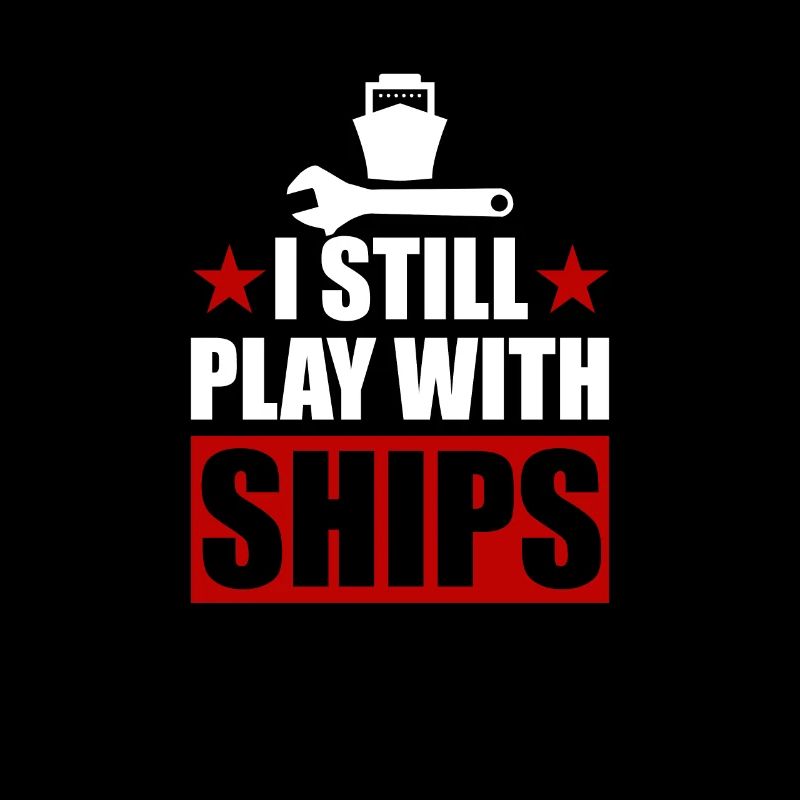 Lustiges Schiffsmechaniker Shirt & Geschenkidee