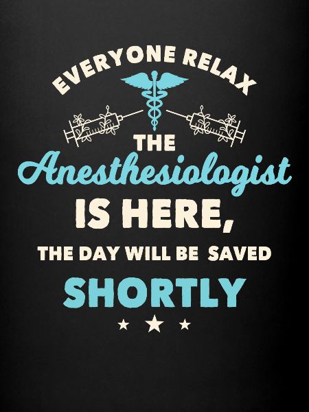 Anesthesiologist anesthesia