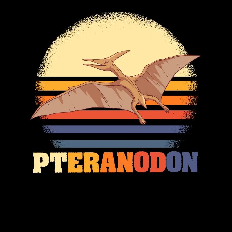 Pteranodon Retro Dinosaurier