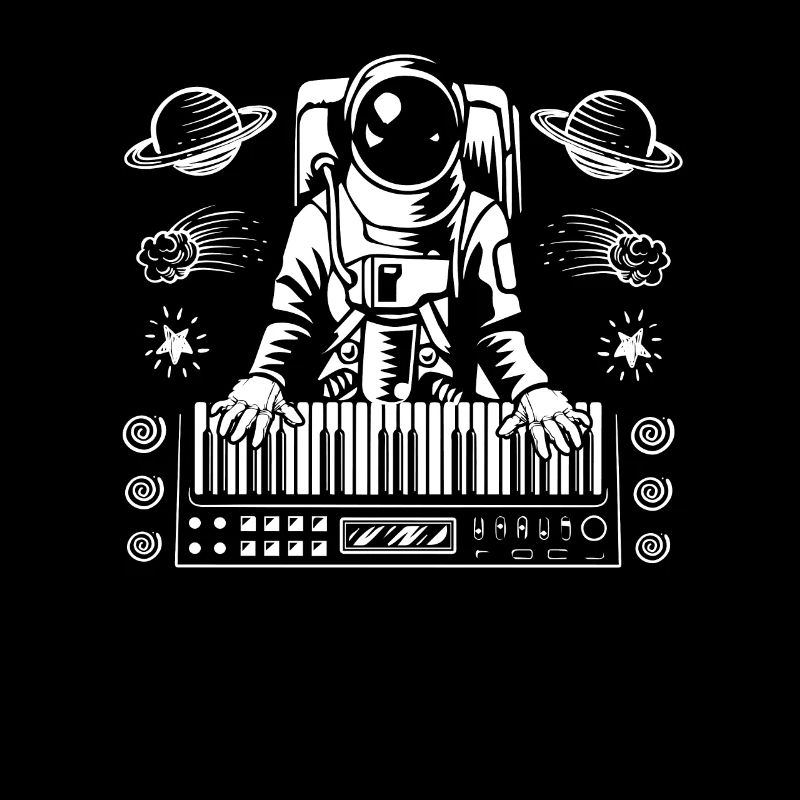 Astronaute synthétiseur