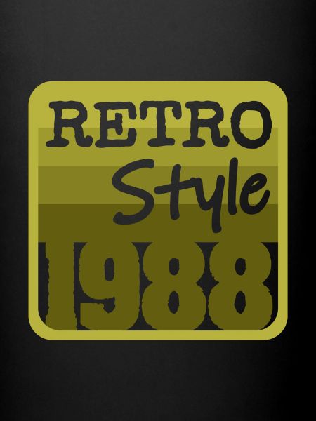 Style rétro 1988