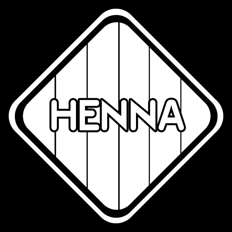 Le henné comme prénom