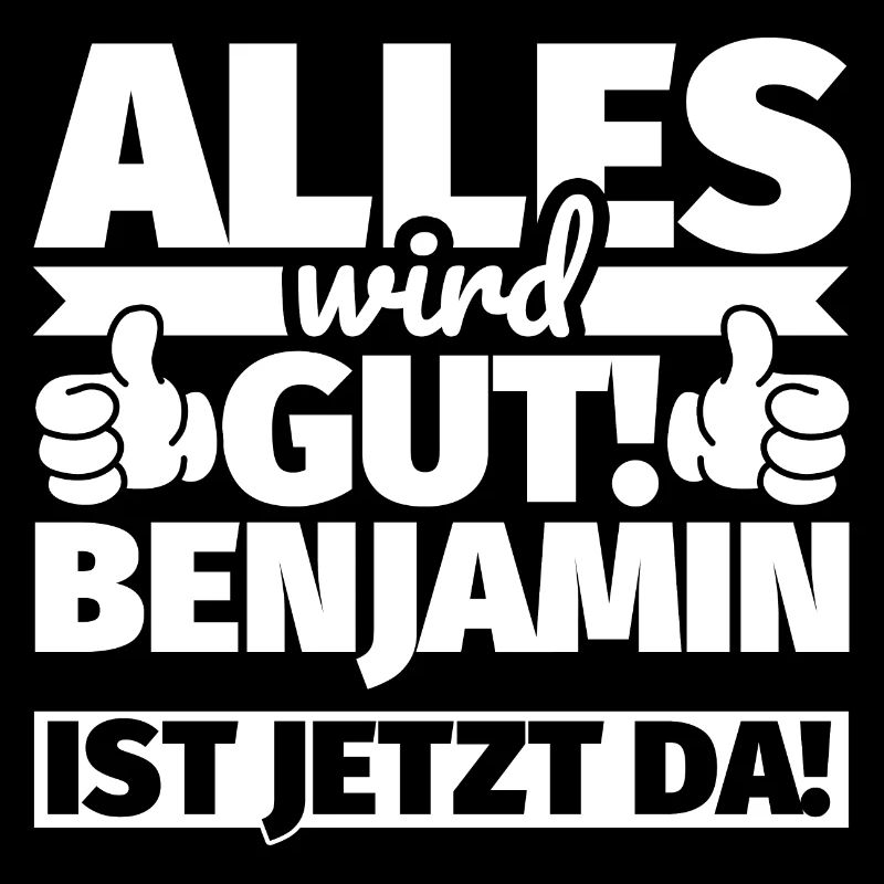 Benjamin Vorname Geschenk lustiger Spruch