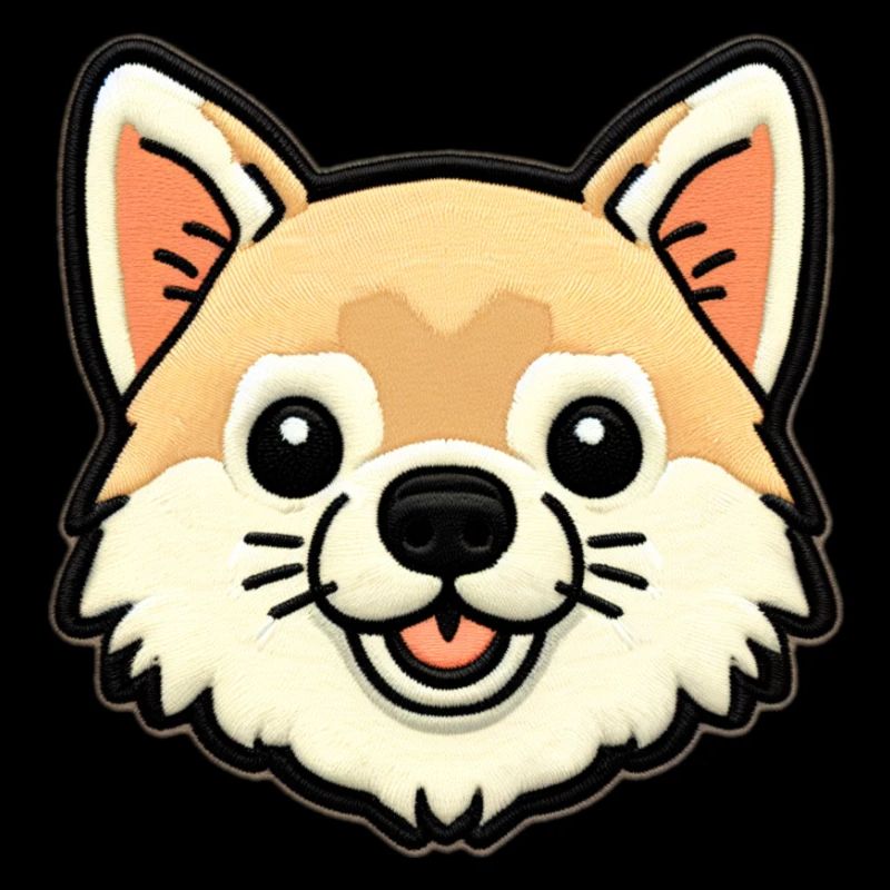 Kuscheliger Corgi Patch