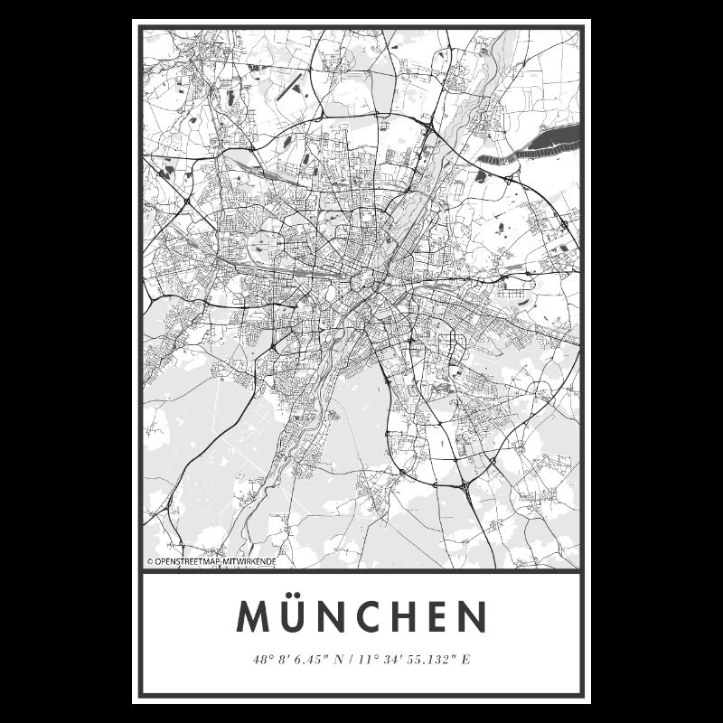 Munich Munich Map Citymap Map
