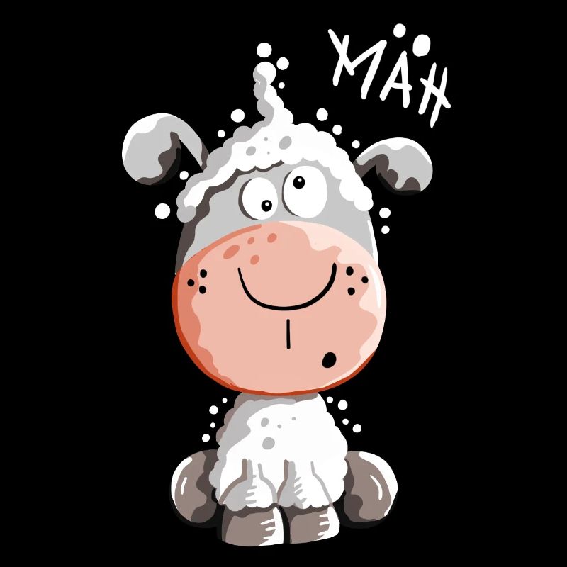 Drolliges Schaf - Schafe - Lamm - Fun