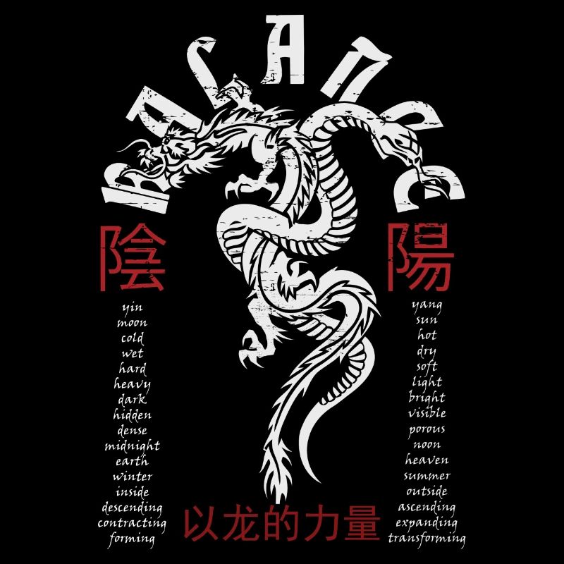 Dragon et serpent chinois