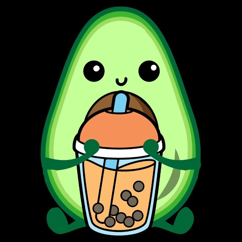 Bubble Milk Tea Avocado drinks Boba milk tea