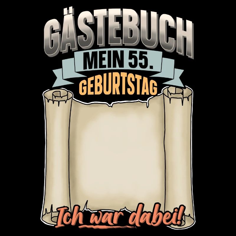 55. Geburtstag Gästebuch