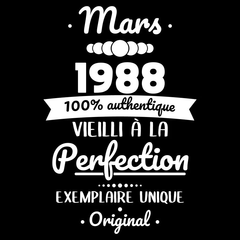 Anniversaire 35 ans - Mars 1988 Original