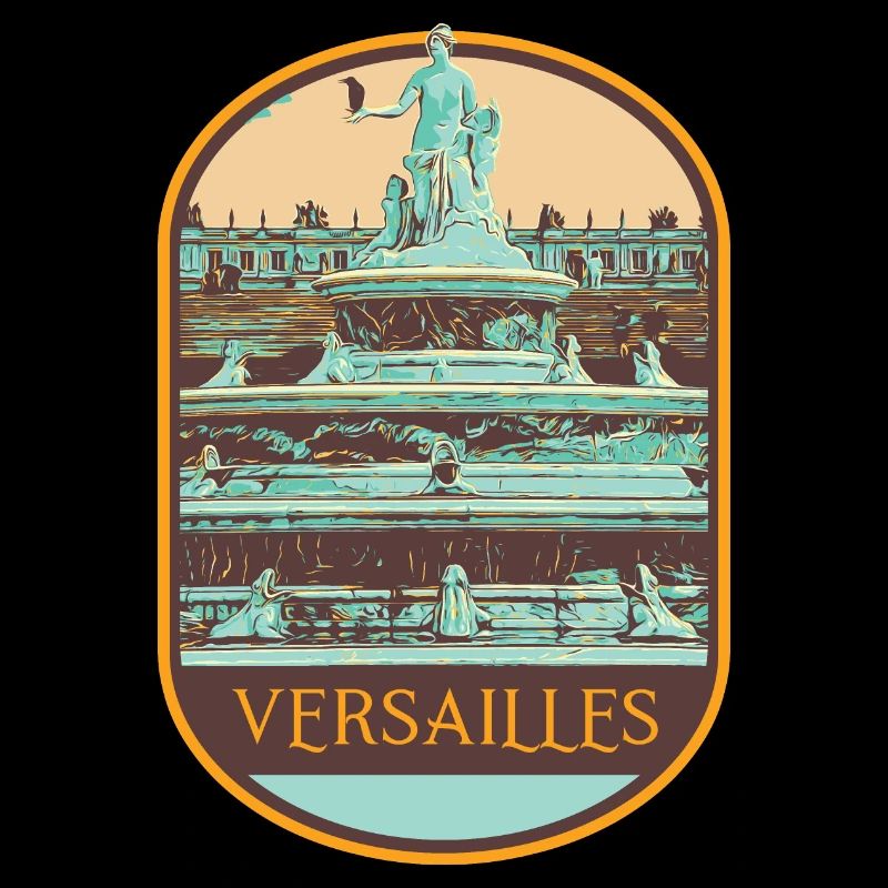 Fountain Garden Palace Versailles, Royal Elegance