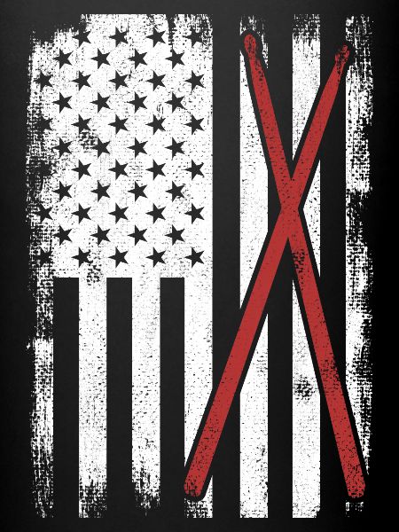 Drums USA Flag
